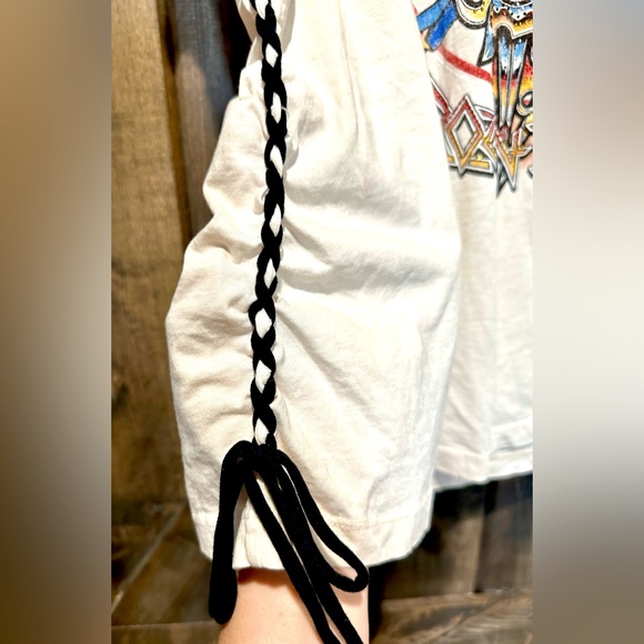 EUC Affliction Firethorn Rock Tie Dye Graphic Tee Sz XL - Picture 7 of 14